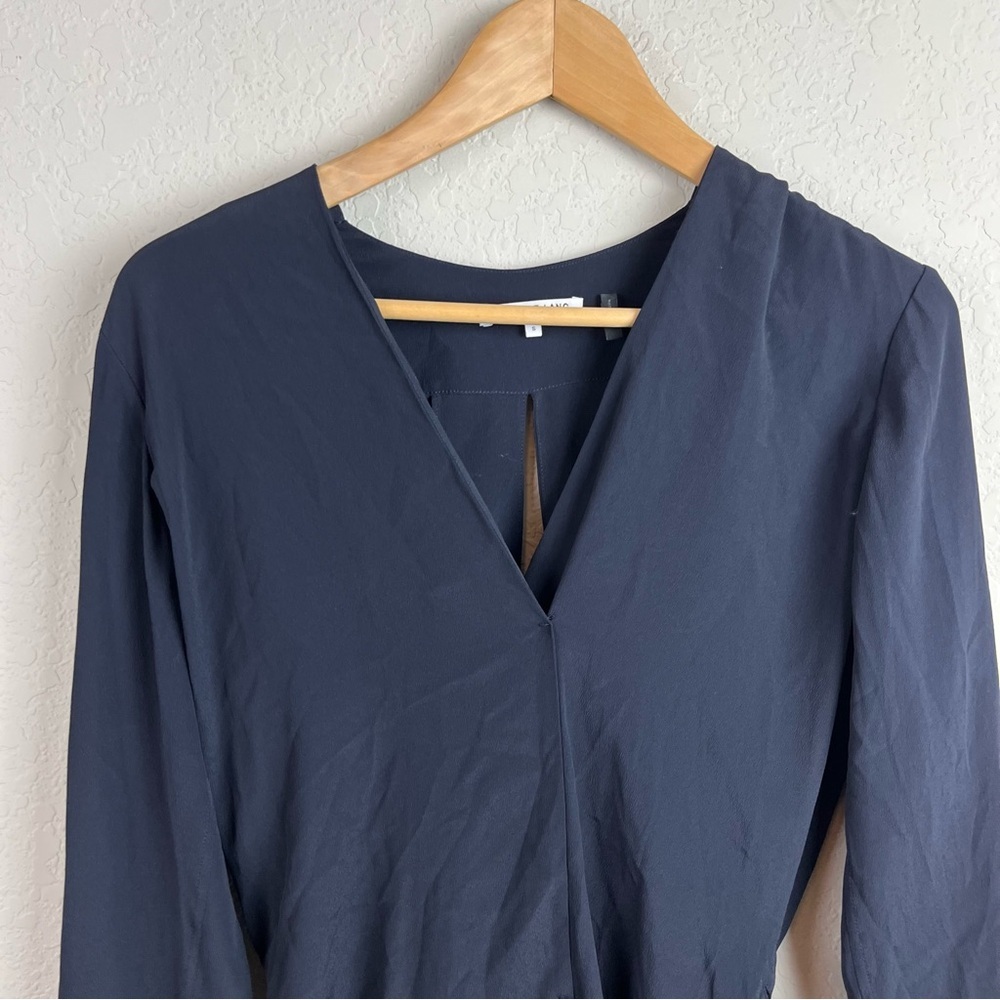 Helmut Lang Top Split Back Silk - image 3